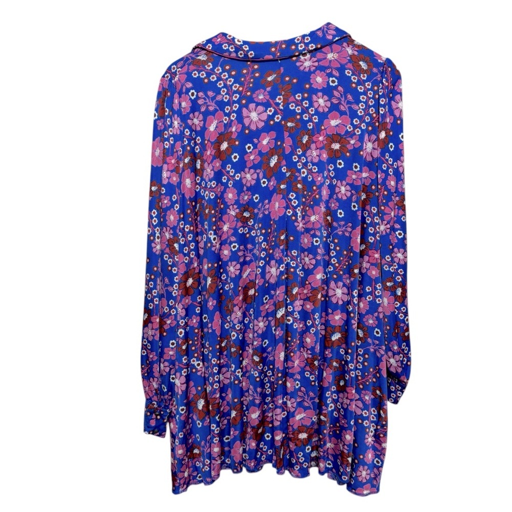 Free People Daisy Jane Botanical Combo Floral Print Mini Dress Size Medium‎ - Picture 4 of 8